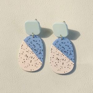 🍉5 for $25* Retro Paint Splatter Earrings